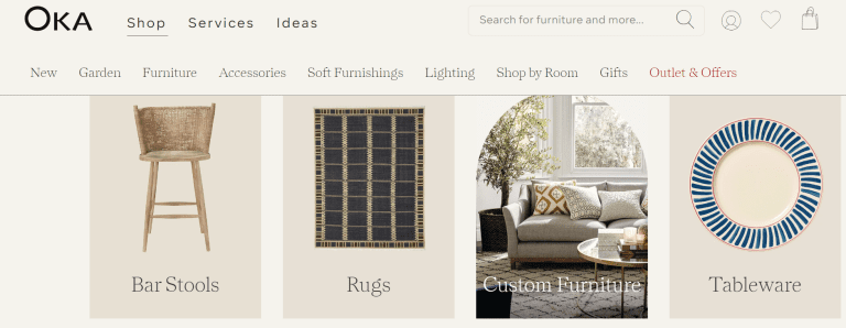 Oka: Luxury home accessories and unique designer décor