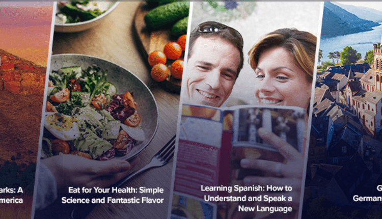 Lifelong Learning Experience with The Great Courses Premium Knowledge Library
